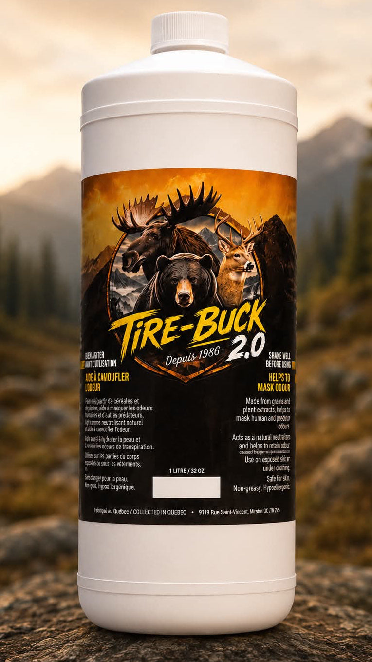 Tire-Buck 2.0 – Leurre Urine de Jument en Chaleur (1 L)