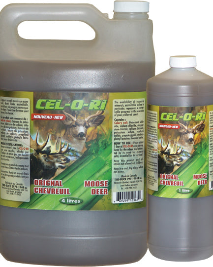 Cel-O-Ri – Minéraux pour Saline Orignal et Chevreuil 1 Litre