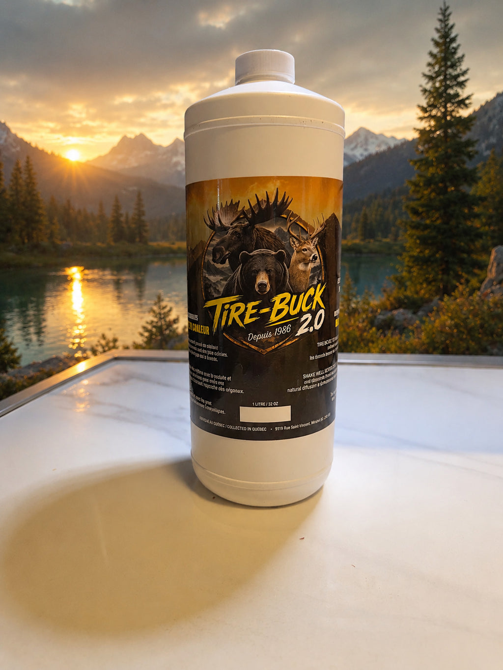 Tire-Buck 2.0 – Leurre Urine de Jument en Chaleur (1 L)