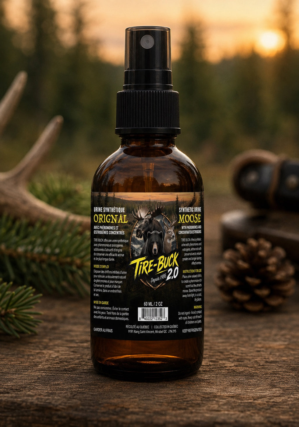 Tire-Buck 2.0 - Urine Synthétique Orignal 60 ml